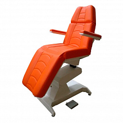 Косметологическое кресло Ондеви - 2, откидные подлокотники, педаль управления