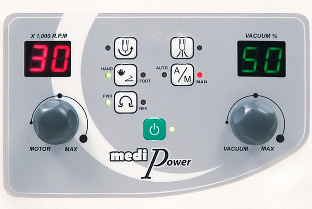 Аппарат для педикюра с пылесосом MediPower, 30.000 об/мин
